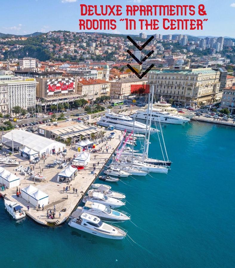 Deluxe Apartments & Rooms "In The Center" Rijeka Zewnętrze zdjęcie